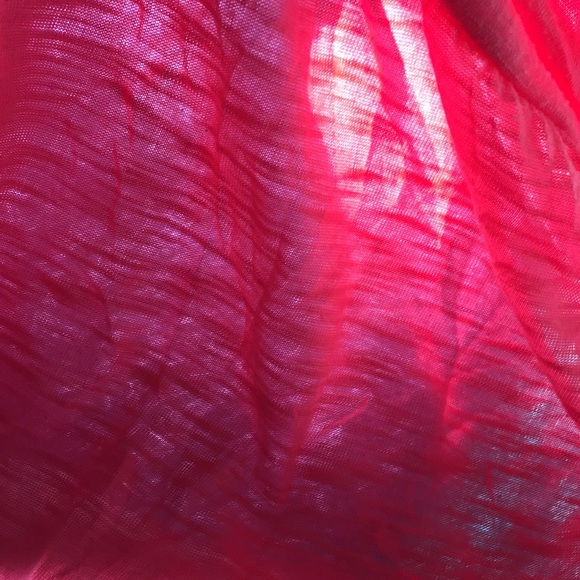 🦋 Hot pink braided straps butterfly blouse 🦋 - Picture 8 of 8